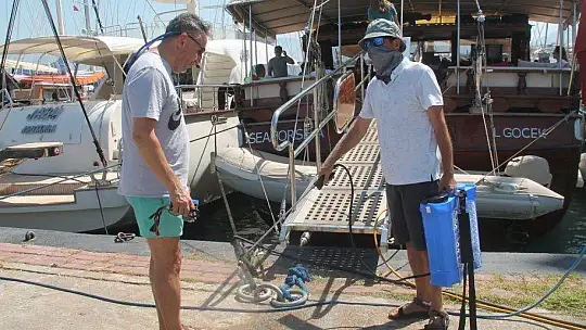 FETHİYE'DE İSKELE DOLDU