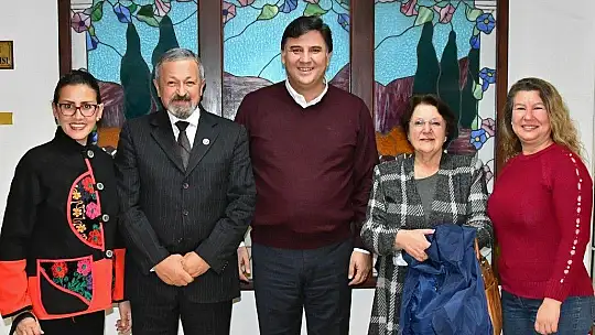 ÇYDD, Karaca'ya teşekkür ziyaretinde bulundu