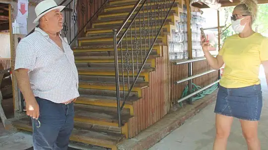 Yeliz Yeşilmen çocukları ile Yörük müzesini gezdi