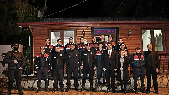 Karaca'dan yılbaşında anlamlı ziyaretler