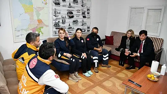 Karaca'dan yılbaşında anlamlı ziyaretler