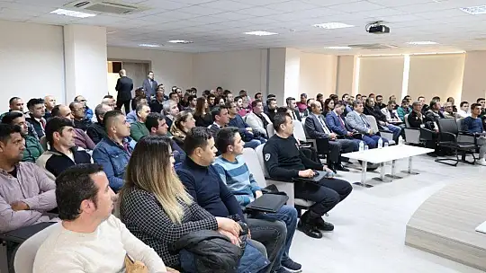 Özel Güvenlik Görevlileri bilgilendirildi 