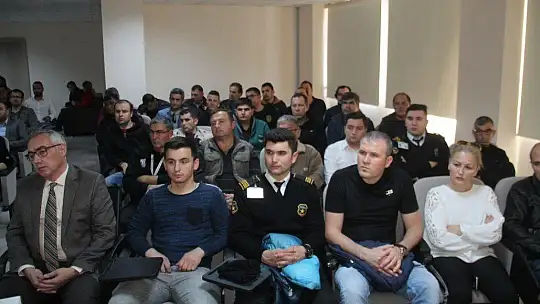 Özel Güvenlik Görevlileri bilgilendirildi 