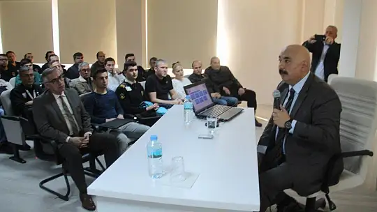 Özel Güvenlik Görevlileri bilgilendirildi 