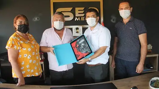 SAĞUN'DAN SED MEDYA'YA ZİYARET