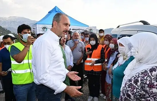 Adalet Bakanı Gül: 'Yangınlar hepimizin yüreğini yaktı'