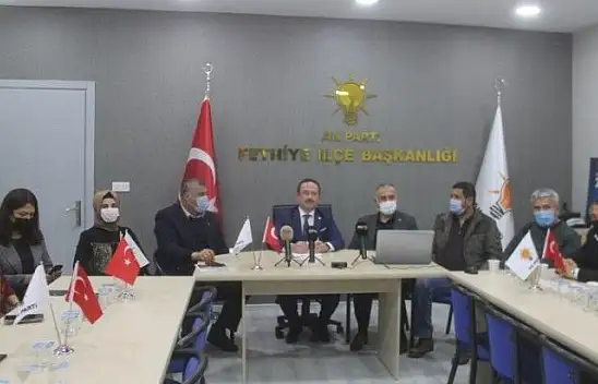 AK Parti İlçe Teşkilatı'ndan tanışma toplantısı