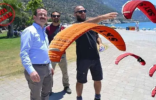 AK Partili Öztürk, yamaç paraşütü pilotlarının sorunlarını dinledi