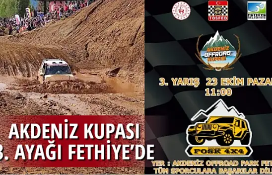 AKDENİZ KUPASI 3. AYAĞI FETHİYE'DE