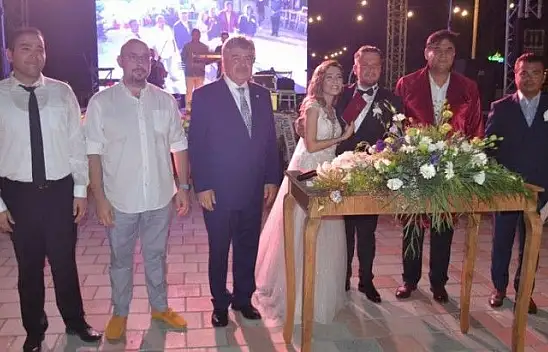 Ali Fatih Çoban rüya gibi bir düğünle dünya evine girdi