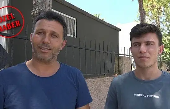 Baba oğul YKS sınavına birlikte girdi