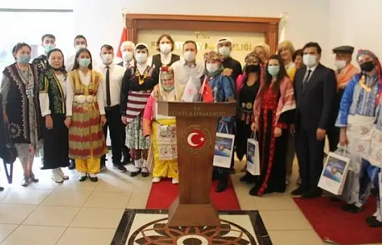 Fethiye 2. Spor Festivali konukları Kaymakam Fırat'ı ziyaret etti