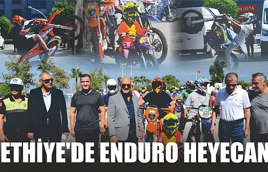 Fethiye'de Enduro heyecanı