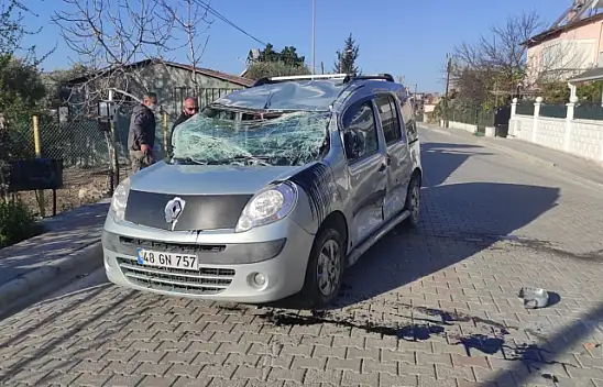 Fethiye'de trafik kazası, 1 yaralı