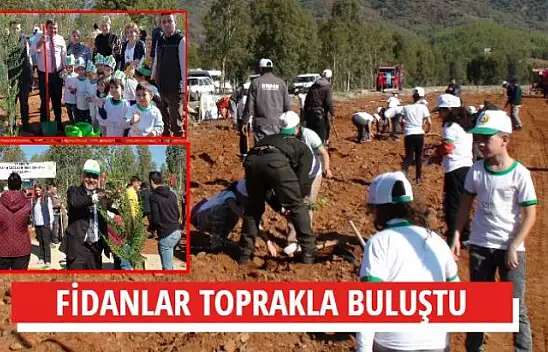 FİDANLAR TOPRAKLA BULUŞTU