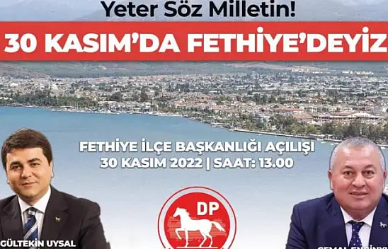 GENEL BAŞKAN UYSAL GELİYOR