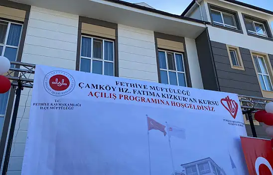 HZ. FATIMA KIZ KUR'AN KURSU AÇILDI
