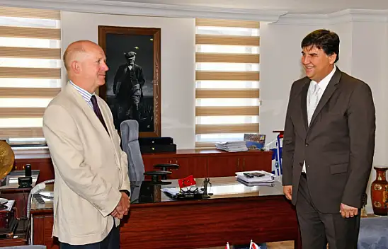 İngiliz Büyükelçi'den Fethiye Belediyesi'ne ziyaret