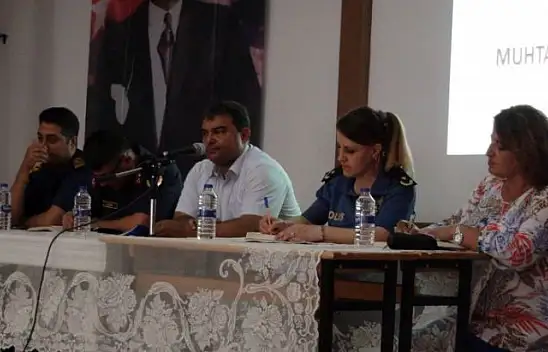 Kaymakam Balcı, muhtarlar ve daire amirleri ile toplantı yaptı