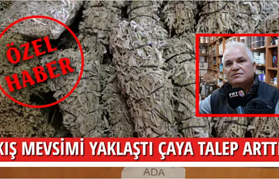 KIŞ MEVSİMİ YAKLAŞTI ÇAYA TALEP ARTTI