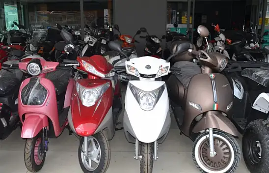 MOTOSİKLETE YOĞUN TALEP