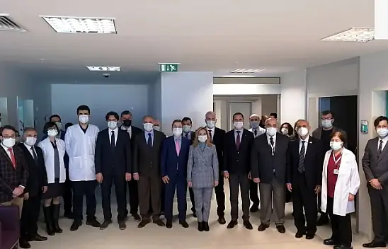 Muğla'da ilk böbrek nakli gerçekleşen Şahinkaya'ya ziyaret