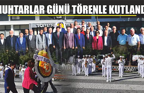 Muhtarlar Günü Törenle Kutlandı
