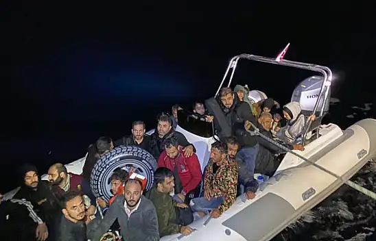 Ölümüne kaçış Sahil Güvenliğe takıldı