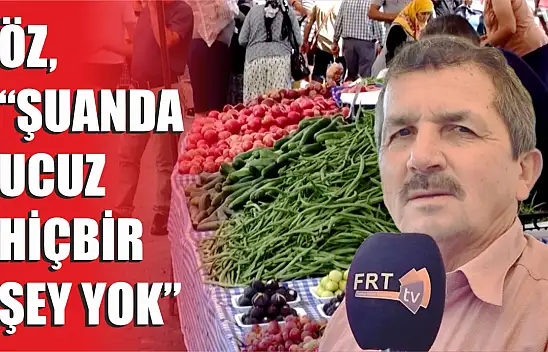 Öz, 'Şuanda ucuz hiçbir şey yok'