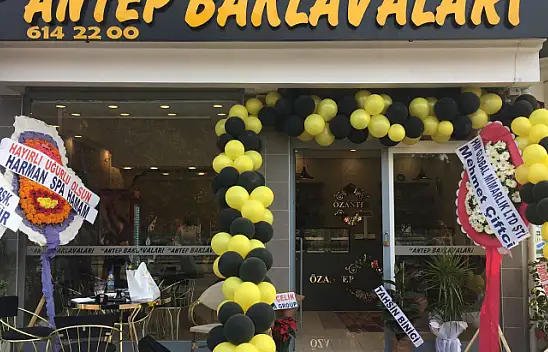 Özantep baklavaları Fethiye'de hizmete girdi