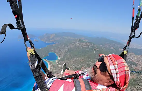 Peştamalli uçuş keyfi