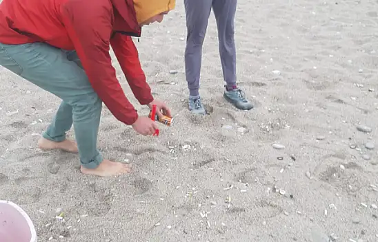 Ruslar'dan sahil temizliği