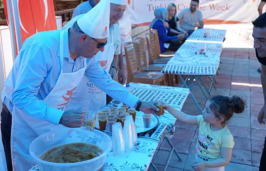 Saklıkent Kanyonu'nda yöresel lezzetler tanıtıldı