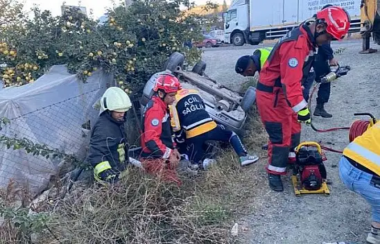 SEYDİKEMER'DE FECİ KAZA