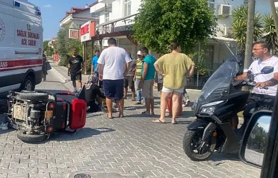 Trafik Kazasında 1 Kişi Yaralandı