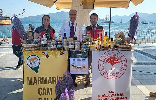 Türkiye Bisiklet Turu'nda yöresel ürünler tanıtıldı