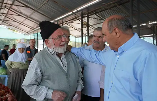 VATANDAŞLARDAN BAŞKAN OTGÖZ'E 'TAM DESTEK' MESAJI