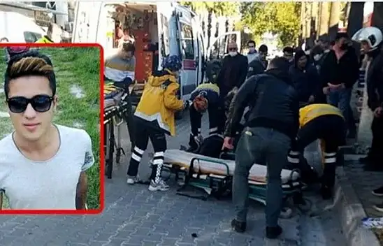 Yayaya Çarpan Motosiklet Sürücü Hayatını Kaybetti