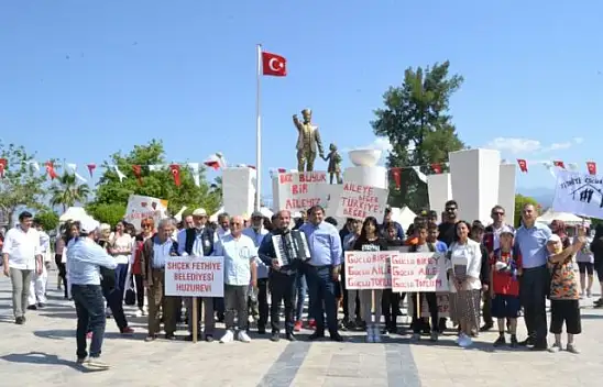 Aile haftası için yürüdüler