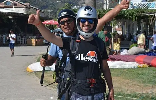 Babadağdan atlayan atlayana