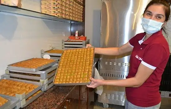 Bayram tatlıları hazır