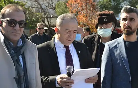 Beşkaza Meydanı'nda davullu zurnalı eylem