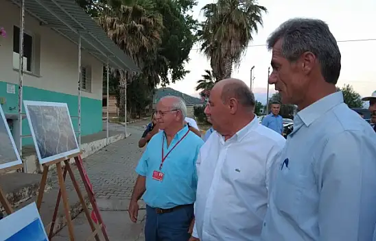 Beşkaza yangınlara karşı tek yürek!