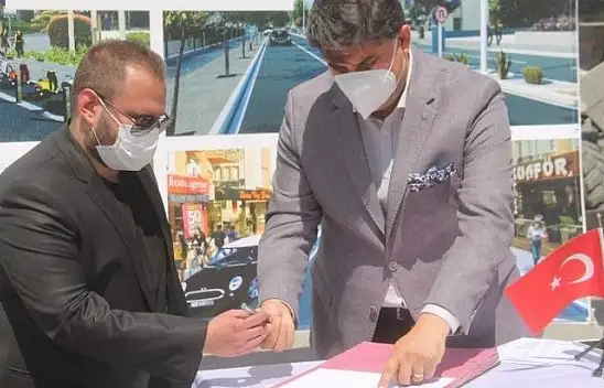 BSK Sıcak asfalt çalışmaları için imzalar atıldı