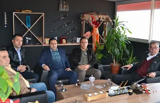 Büyük Birlik Partisi'nden Başkan Karaca ve SED Medya'ya  Ziyaret