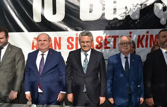 CHP rozet takma törenine yoğun katılım