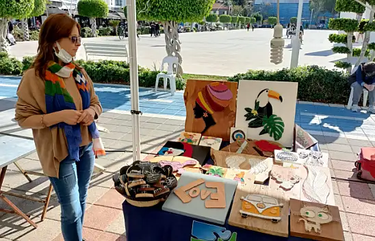 El emeği ürünler ilgi görüyor