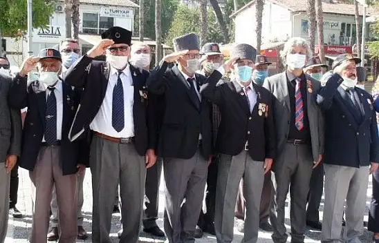 Fethiye'de Gaziler Günü Törene Kutlandı