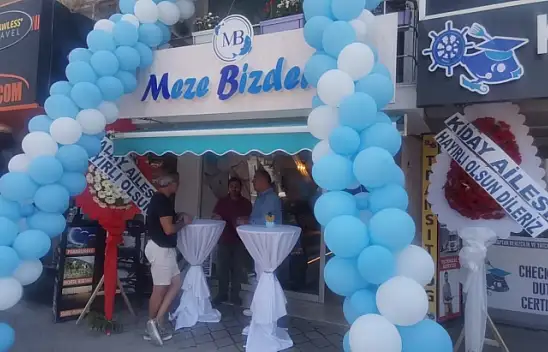 Fethiye'de 'Meze Bizden' açıldı