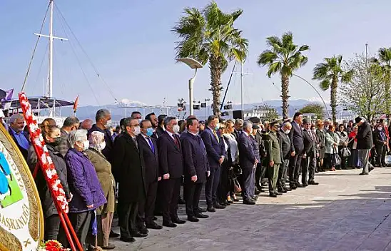 Fethiye şehitlerini andı, zaferini kutladı